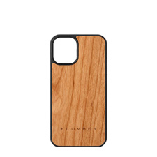 iPhone12 ミニ用 木製iPhoneケース　チェリー