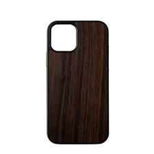 iPhone12/12Pro用 木製iPhoneケース　黒檀