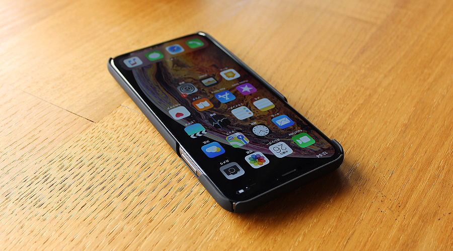 iPhoneXR用 木製アイフォンケース　液晶画面