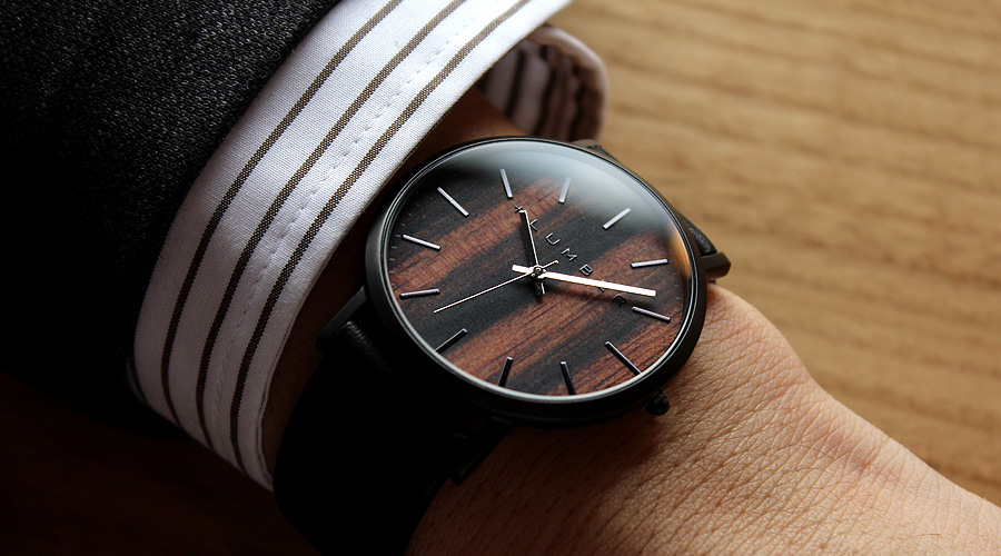 木製腕時計 watch1100 黒檀