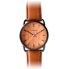 クラシカルなドーム型の木製腕時計 WATCH 9900