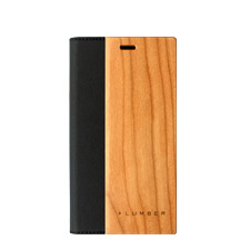 木製スマートフォンケース Xperia XZ1用手帳型ケース